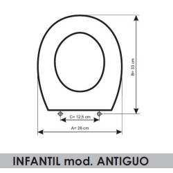 Sangrá Infantil Modelo Antiguo