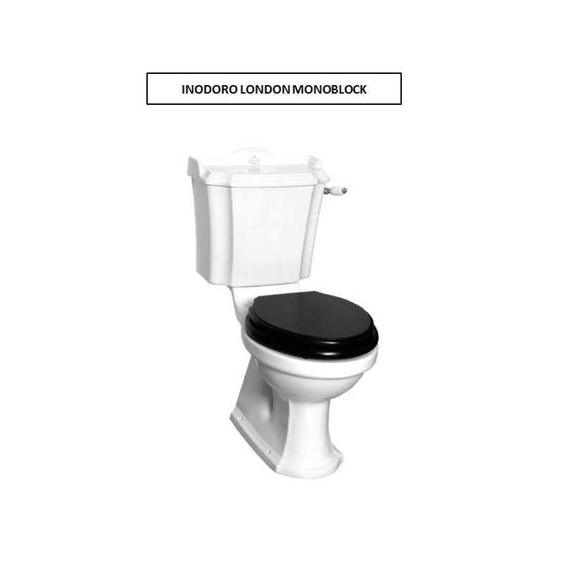 TOILET SEAT KENNY & MASON HIGH GLOSS BLACK ORIGINAL