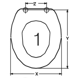 TAPA WC SIMAS BETA ADAPTABLE