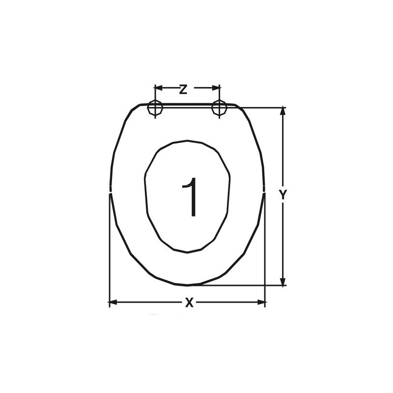 TAPA WC SIMAS BETA ADAPTABLE