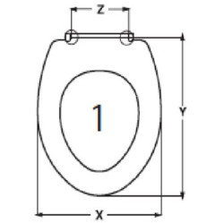 TAPA WC SIMAS ECO ADAPTABLE