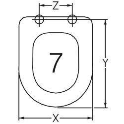 TAPA WC SIMAS EUROPA ADAPTABLE