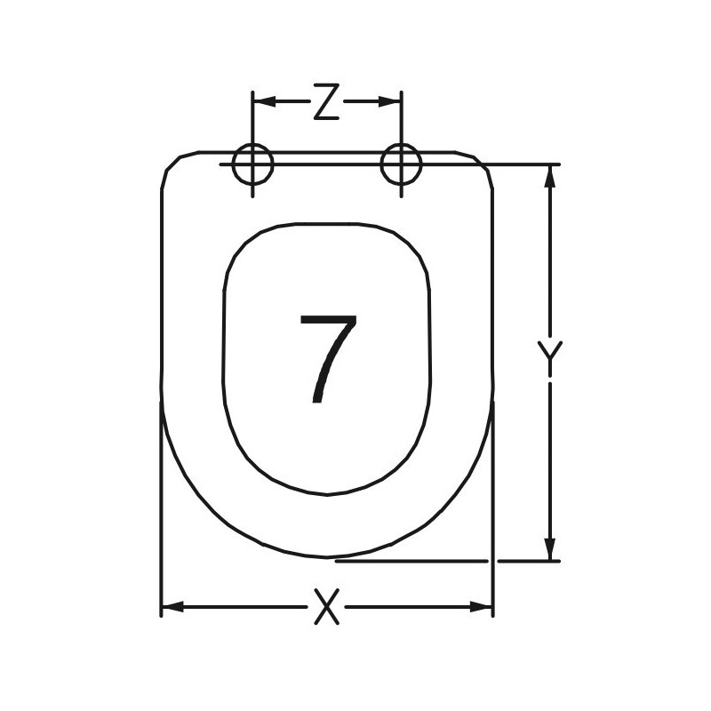 TAPA WC SIMAS EUROPA ADAPTABLE