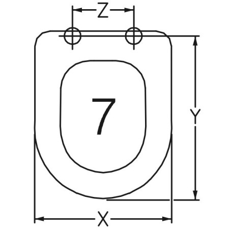 TAPA WC SIMAS EUROPA ADAPTABLE