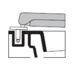 SEAT WC LAUFEN VIENA  ADAPTABLE IN DUROPLAST