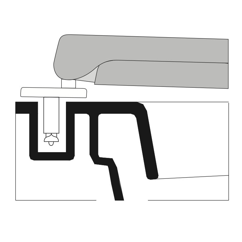 SEAT WC GSI CITY NEW ADAPTABLE IN DUROPLAST