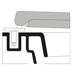 TAPA WC GSI OCEANO ADAPTABLE EN DUROPLAST